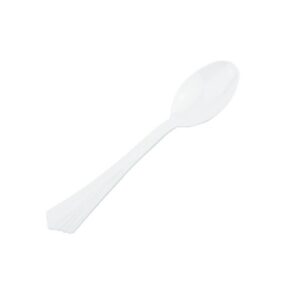 173mm White Heavy Duty Dessert Spoon (960 per carton)