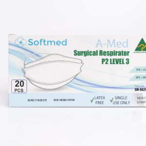 Softmed P2/N95 A-Med Surgical Respirator with Head Straps (560 per carton)