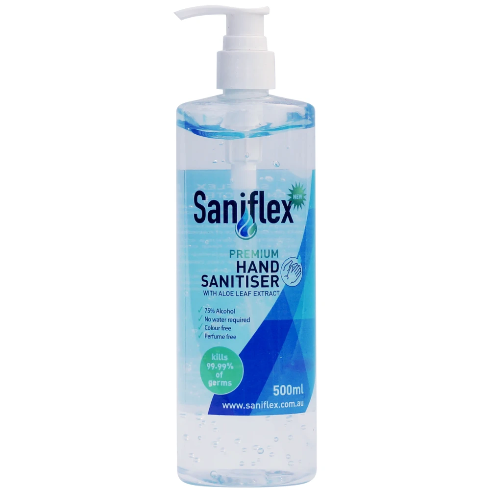 Saniflex Instant Hand Sanitiser 500ml (20 bottles per pack)