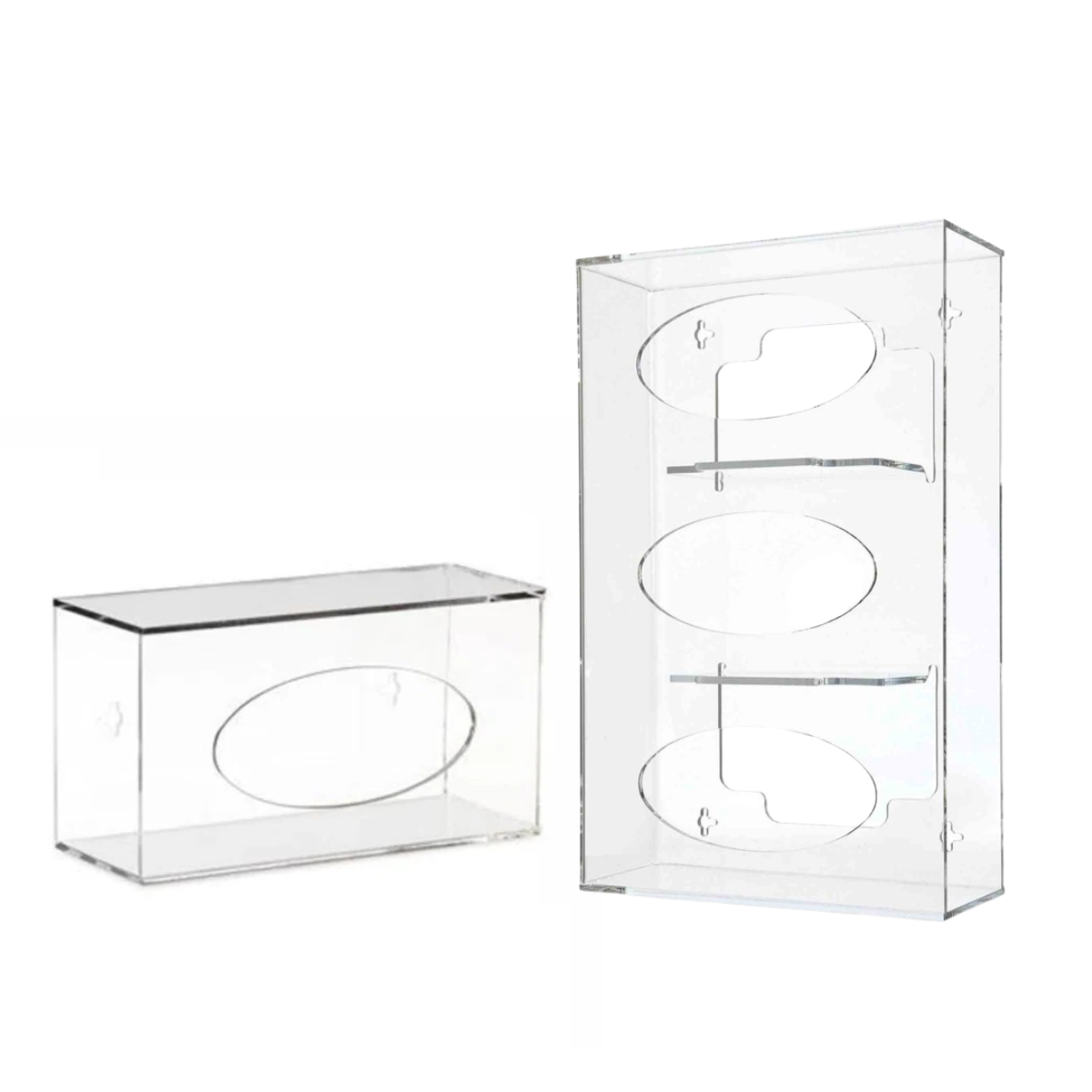 Shield Right Clear Acrylic Glove Dispenser