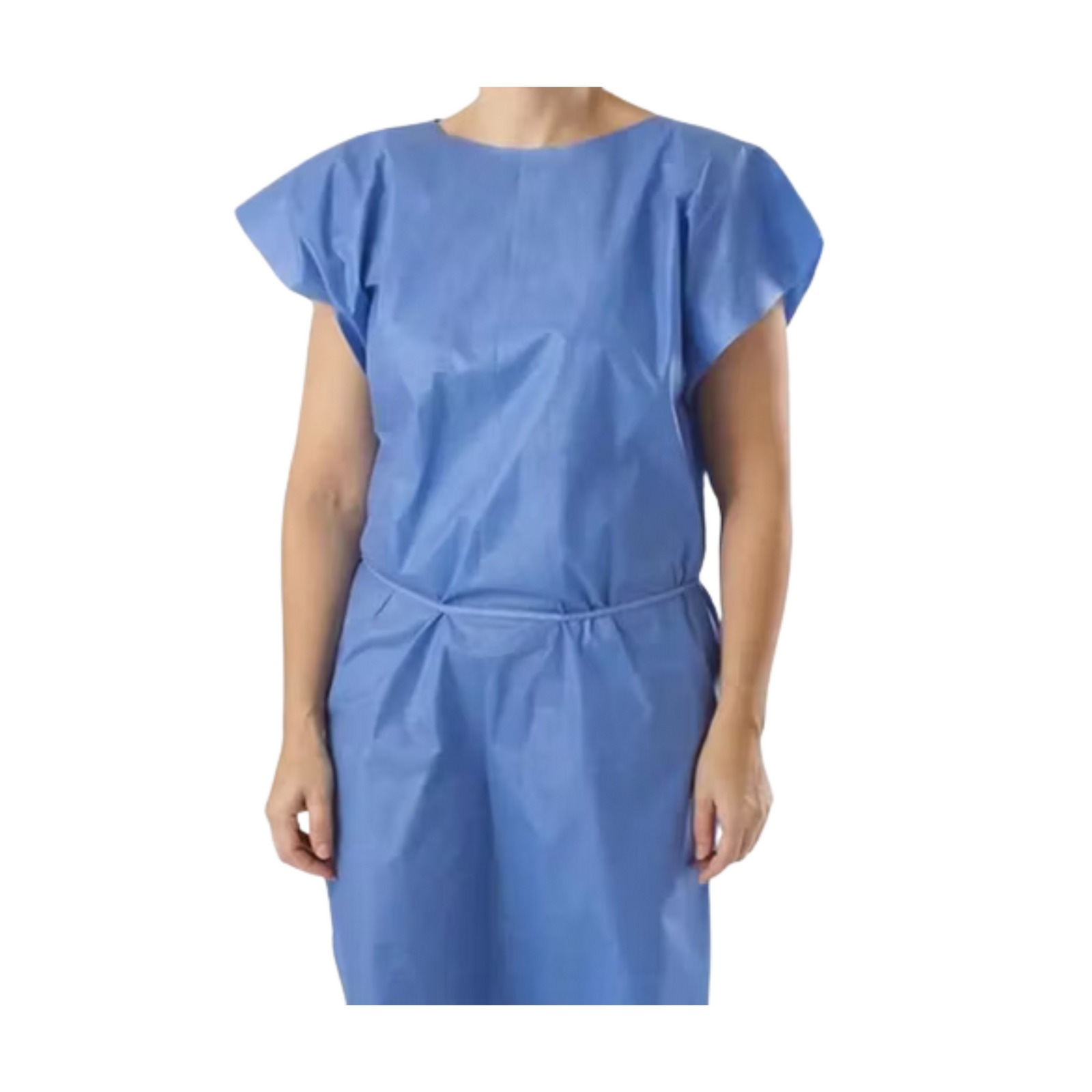 Blue Patient Gowns (100 per carton)