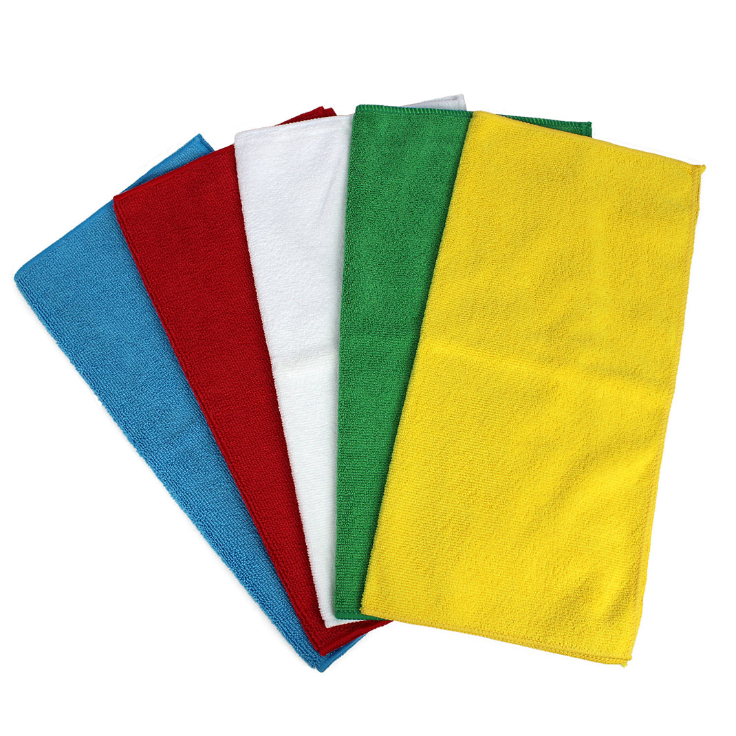 All Purpose Microfibre Cloths 40x40cm (50 per pack)