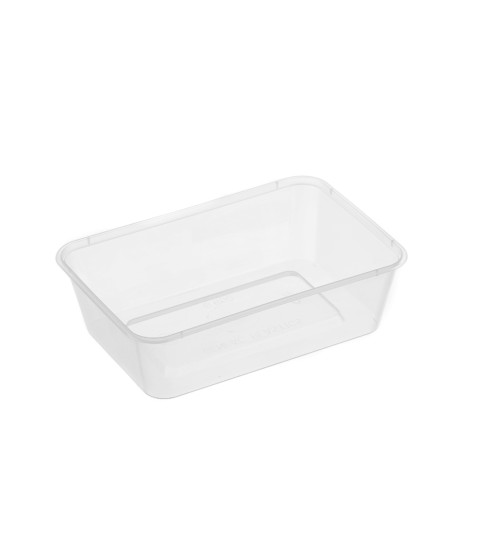 Genfac 500ml Rectangular Food Containers (500 per carton)