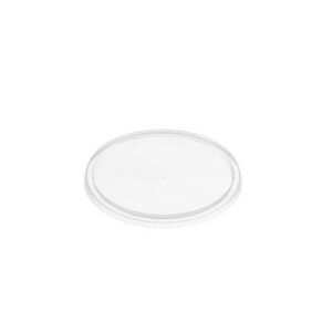 Genfac Round Food Container Lids (fits 280ml and 440ml round containers) (500 per carton)