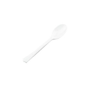 Reusable Heavy Duty 125mm White Teaspoon (960 per box)